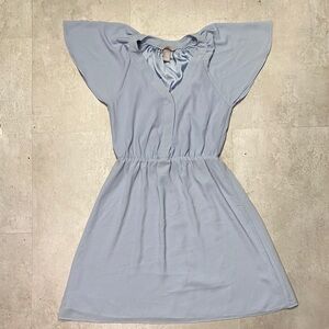 H&M Light Blue Mini Dress